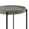 Alaterre Furniture Brookline 3-Piece Living Room Set with 42" Round Coffee Table and Two 20" End Tables AWBL181842CC - alternate 2